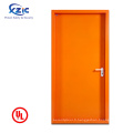 Lowes Metal Fire Doors Prix Hotel Fire classée en acier avec panneau de vision